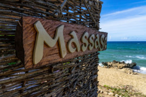 Amerika, Karibik, Große Antillen, Dominikanische Republik, Cabarete, SPA am Strand im Natura Cabana Boutique Hotel & Spa, Amerika, Karibik, Große Antillen, Dominikanische Republik, Cabarete, SPA am Strand im Natura Cabana Boutique Hotel & Spa,